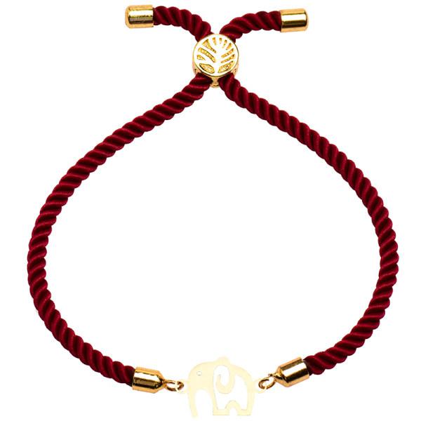 دستبند طلا 18 عیار زنانه کرابو طرح فیل مدل Kr2373|دیجی‌کالا