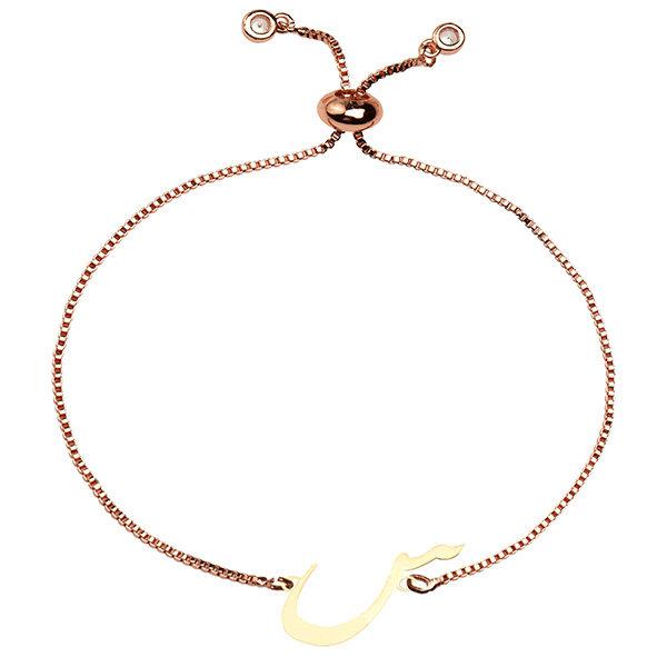 دستبند طلا 18 عیار زنانه کرابو طرح حرف س مدل Kr2436|دیجی‌کالا