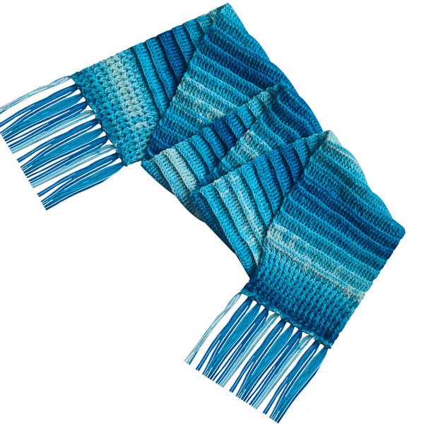شال گردن بافتنی مدل سوزسیل رنگ آبی|دیجی‌کالا