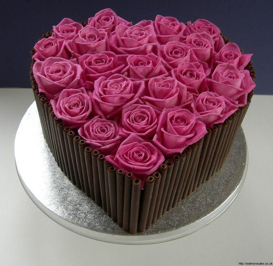 کیک تولد دخترانه قلب با طرح خاص و متفاوت|لیدی