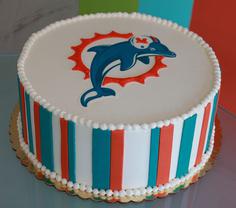 کیک تولد دخترانه اسپرت دلفین