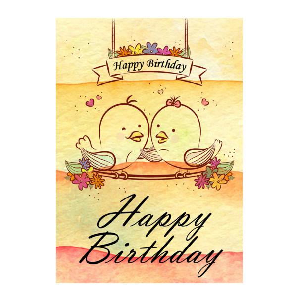 کارت پستال مدل تولد مبارک کد ABR.PA2|دیجی‌کالا