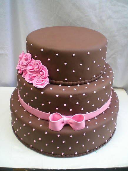 کیک تولد دخترانه کاکائویی|لیدی