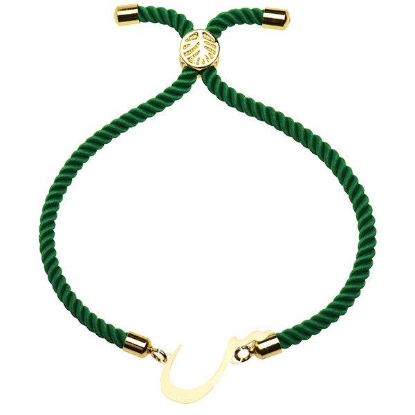 دستبند طلا 18 عیار زنانه کرابو طرح حرف س مدل Kr2417|دیجی‌کالا