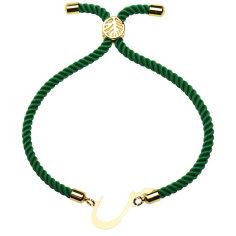 دستبند طلا 18 عیار زنانه کرابو طرح حرف س مدل Kr2417
