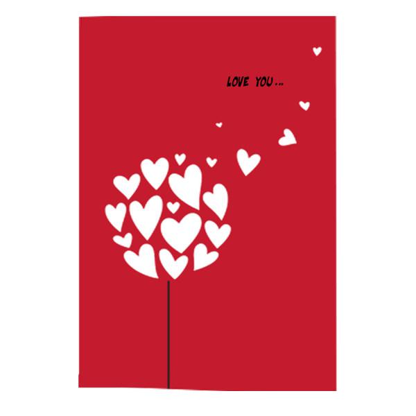 کارت پستال کاف پستال طرح عاشقانه کد Kaf_V1012|دیجی‌کالا