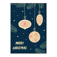 کارت پستال کاف پستال طرح کریسمس کد Kaf_C1004