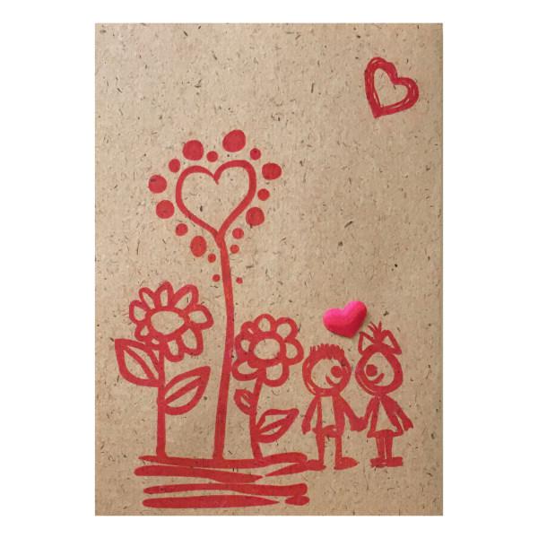 کارت پستال مدل عشق کوچک 009|دیجی‌کالا