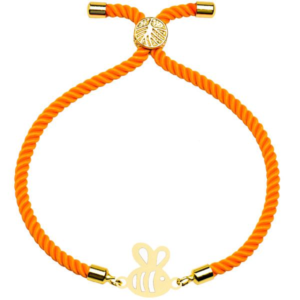 دستبند طلا 18 عیار زنانه کرابو طرح زنبور مدل Kr2985|دیجی‌کالا