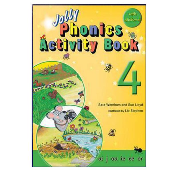 کتاب Jolly Phonics Activity Book 4 اثر Sue Lioyd and Sara Wernham انتشارات هدف نوین|دیجی‌کالا