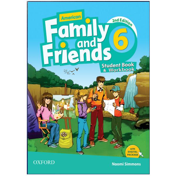 کتاب American Family and Friends 2nd 6 اثر JENNY QUINTANA انتشارات هدف نوین|دیجی‌کالا