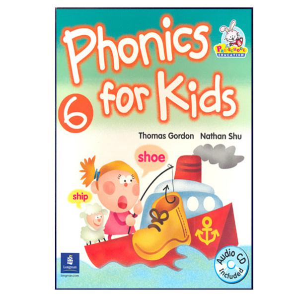کتاب Phonics For Kids 6 اثر Thomas Gordon and Nathan Shu انتشارات هدف نوین|دیجی‌کالا