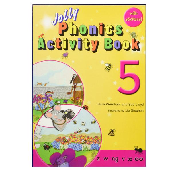 کتاب Jolly Phonics Activity Book 5 اثر Sue Lioyd and Sara Wernham انتشارات هدف نوین|دیجی‌کالا