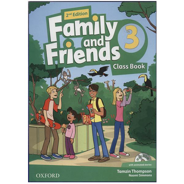 کتاب Family and Friends 2nd 3 اثر Tamzin Thompson and Naomi Simmons انتشارات هدف نوین|دیجی‌کالا