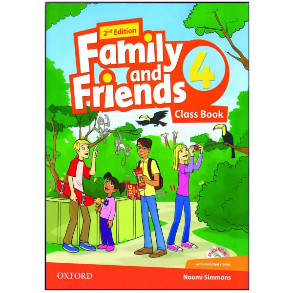 کتاب Family and Friends 2nd 4 اثر Naomi Simmons انتشارات هدف نوین|دیجی‌کالا