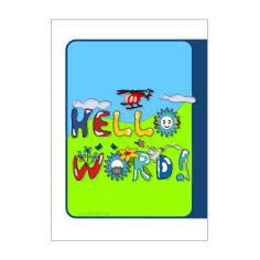 کتاب Hello Word اثر نجمه سرافرازاردکانی انتشارات اکسیژن