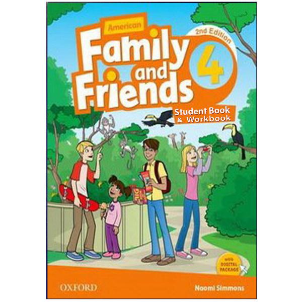 کتاب American Family and Friends 2nd 4 اثر Naomi Simmons انتشارات هدف نوین|دیجی‌کالا