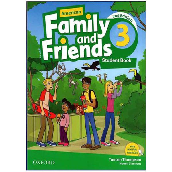 کتاب American Family and Friends 2nd 3 اثر Naomi Simmons انتشارات هدف نوین|دیجی‌کالا