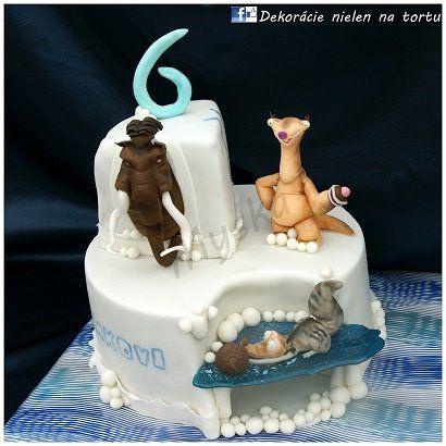 کیک تولد دخترانه فانتزی عصر یخبندان|لیدی