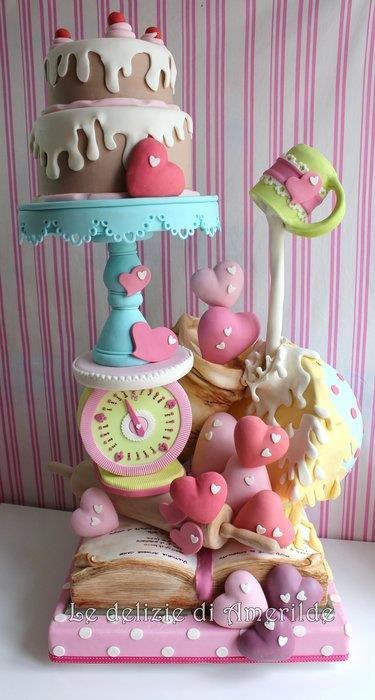 کیک تولد دخترانه فانتزی شیرینی پز|لیدی