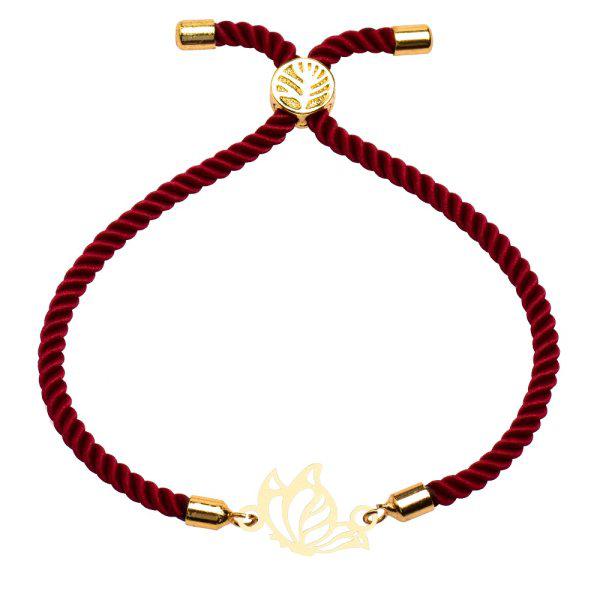 دستبند طلا 18 عیار زنانه کرابو طرح پروانه مدل kr10075|دیجی‌کالا