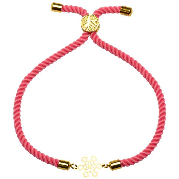 دستبند طلا 18 عیار زنانه کرابو طرح برف مدل Kr1431|دیجی‌کالا