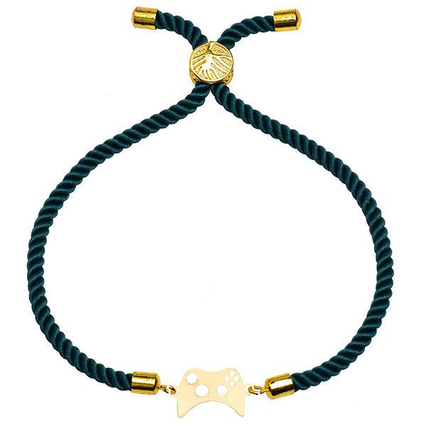 دستبند طلا 18 عیار زنانه کرابو طرح دسته ی بازی مدل Kr2646|دیجی‌کالا
