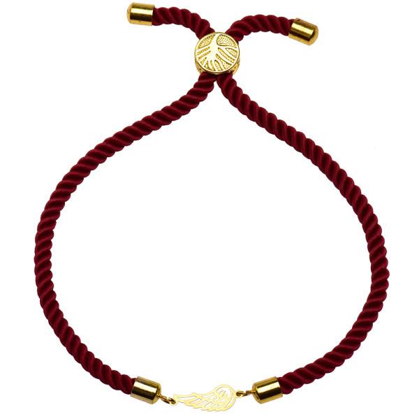 دستبند طلا 18 عیار زنانه کرابو طرح بال مدل Kr1457|دیجی‌کالا