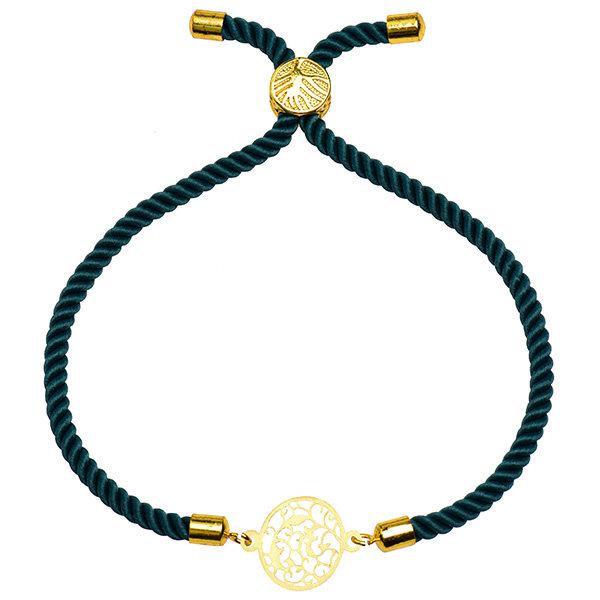 دستبند طلا 18 عیار زنانه کرابو طرح نقش و دایره مدل Kr2785|دیجی‌کالا
