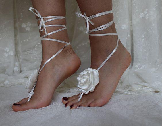 مدل پابند عروس تک گل و روبان|لیدی