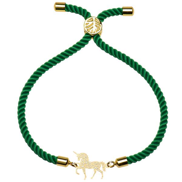 دستبند طلا 18 عیار زنانه کرابو طرح تک شاخ مدل Kr2592|دیجی‌کالا