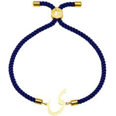 دستبند طلا 18 عیار زنانه کرابو طرح حرف ی مدل Kr2572