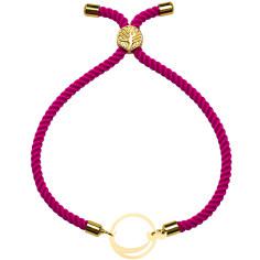 دستبند طلا 18 عیار زنانه کرابو طرح حرف س مدل Kr2904