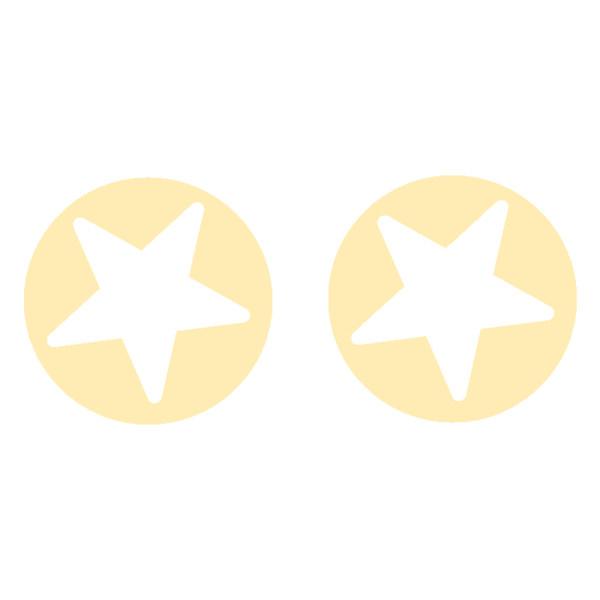 گوشواره طلا 18 عیار زنانه کرابو طرح ستاره مدل Kr5144|دیجی‌کالا