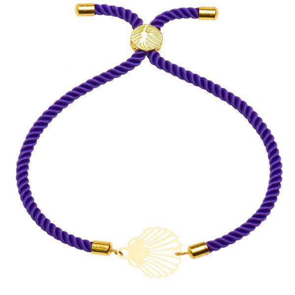 دستبند طلا 18 عیار زنانه کرابو طرح صدف مدل kr10019|دیجی‌کالا