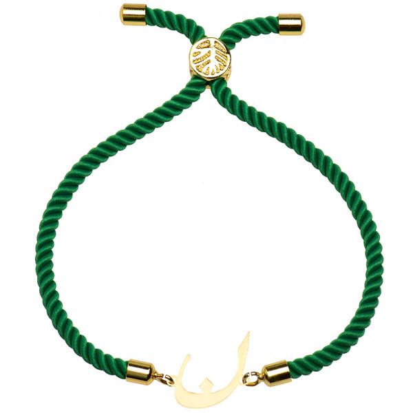 دستبند طلا 18 عیار زنانه کرابو طرح ن مدل Kr2308|دیجی‌کالا