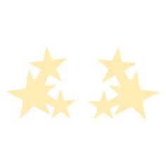 گوشواره طلا 18 عیار زنانه کرابو طرح ستاره مدل Kr5143