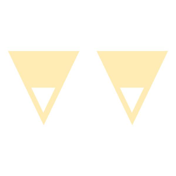 گوشواره طلا 18 عیار زنانه کرابو طرح مثلث مدل Kr5178|دیجی‌کالا