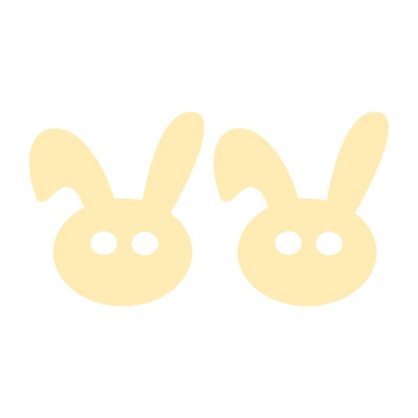 گوشواره طلا 18 عیار زنانه کرابو طرح خرگوش مدل Kr5231|دیجی‌کالا