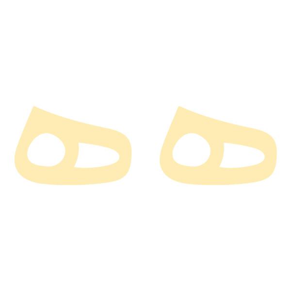 گوشواره طلا 18 عیار زنانه کرابو طرح حرف هـ مدل Kr5234|دیجی‌کالا