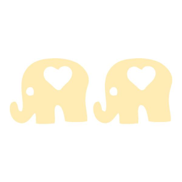گوشواره طلا 18 عیار زنانه کرابو طرح فیل مدل Kr5176|دیجی‌کالا