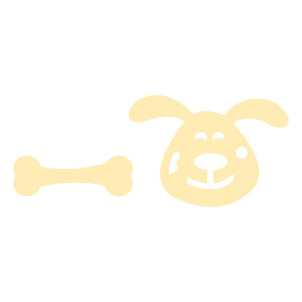 گوشواره طلا 18 عیار زنانه کرابو طرح سگ و استخوان مدل Kr5258|دیجی‌کالا