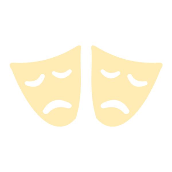 گوشواره طلا 18 عیار زنانه کرابو طرح ماسک مدل Kr5287|دیجی‌کالا