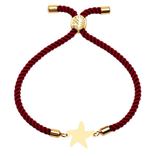 دستبند طلا 18 عیار زنانه کرابو طرح ستاره مدل Kr101275|دیجی‌کالا