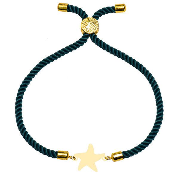 دستبند طلا 18 عیار زنانه کرابو طرح ستاره مدل Kr101264|دیجی‌کالا