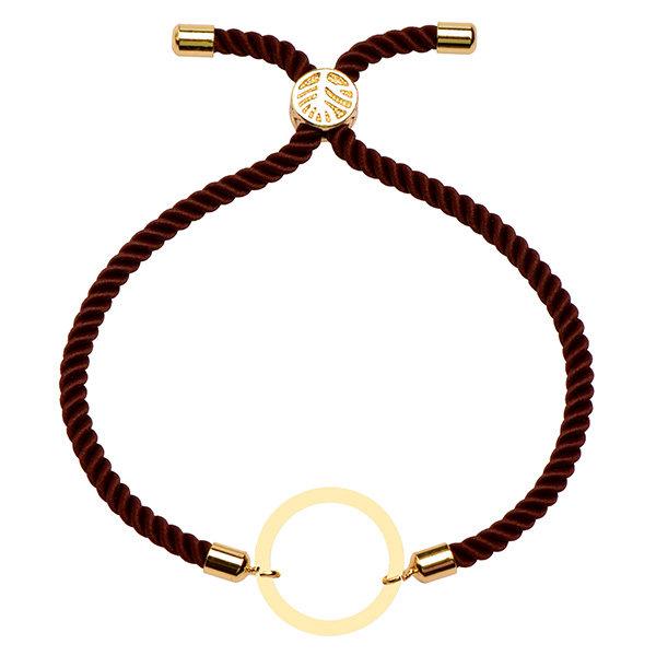 دستبند طلا 18 عیار زنانه کرابو طرح دایره مدل Kr100446|دیجی‌کالا