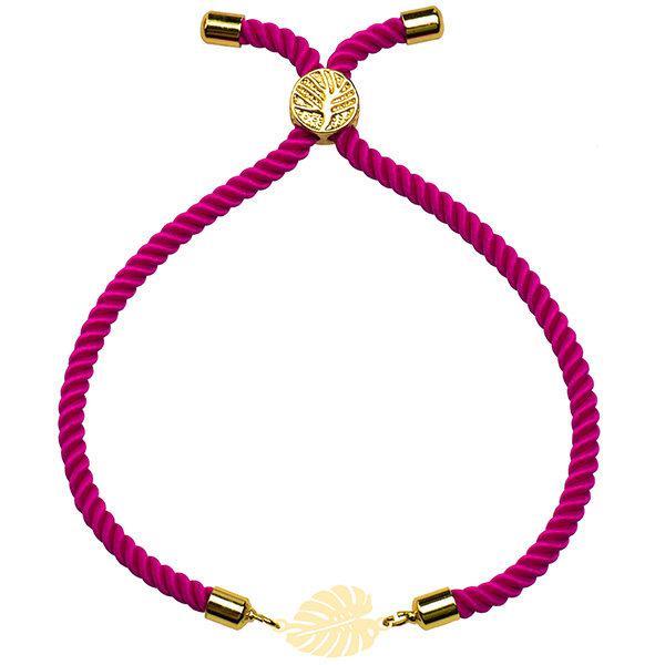 دستبند طلا 18 عیار زنانه کرابو طرح برگ مدل Kr101336|دیجی‌کالا