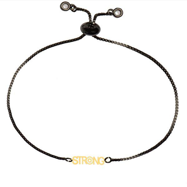 دستبند طلا 18 عیار زنانه کرابو طرح strong مدل kr100377|دیجی‌کالا