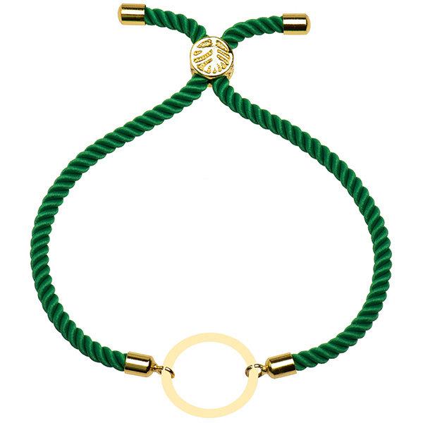 دستبند طلا 18 عیار زنانه کرابو طرح دایره مدل Kr100418|دیجی‌کالا