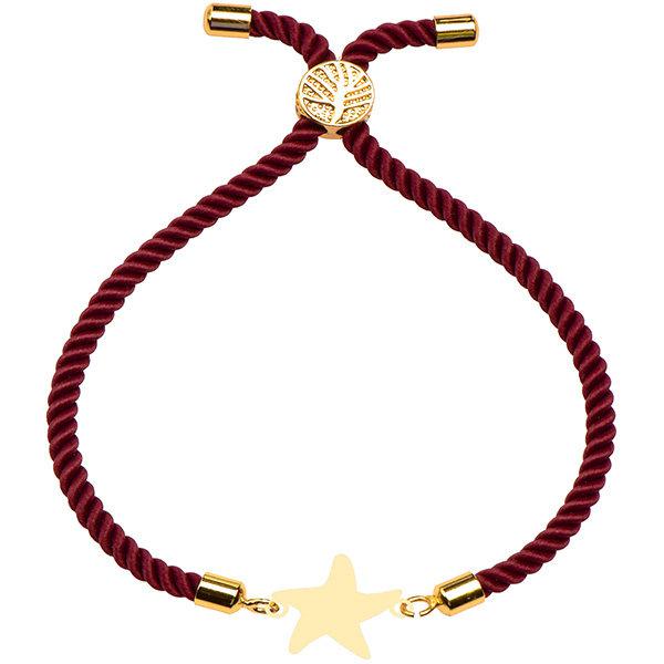 دستبند طلا 18 عیار زنانه کرابو طرح ستاره مدل Kr101278|دیجی‌کالا